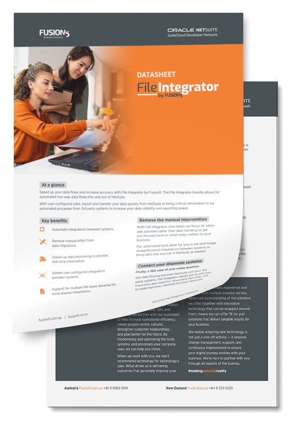 NetSuite File Integrator